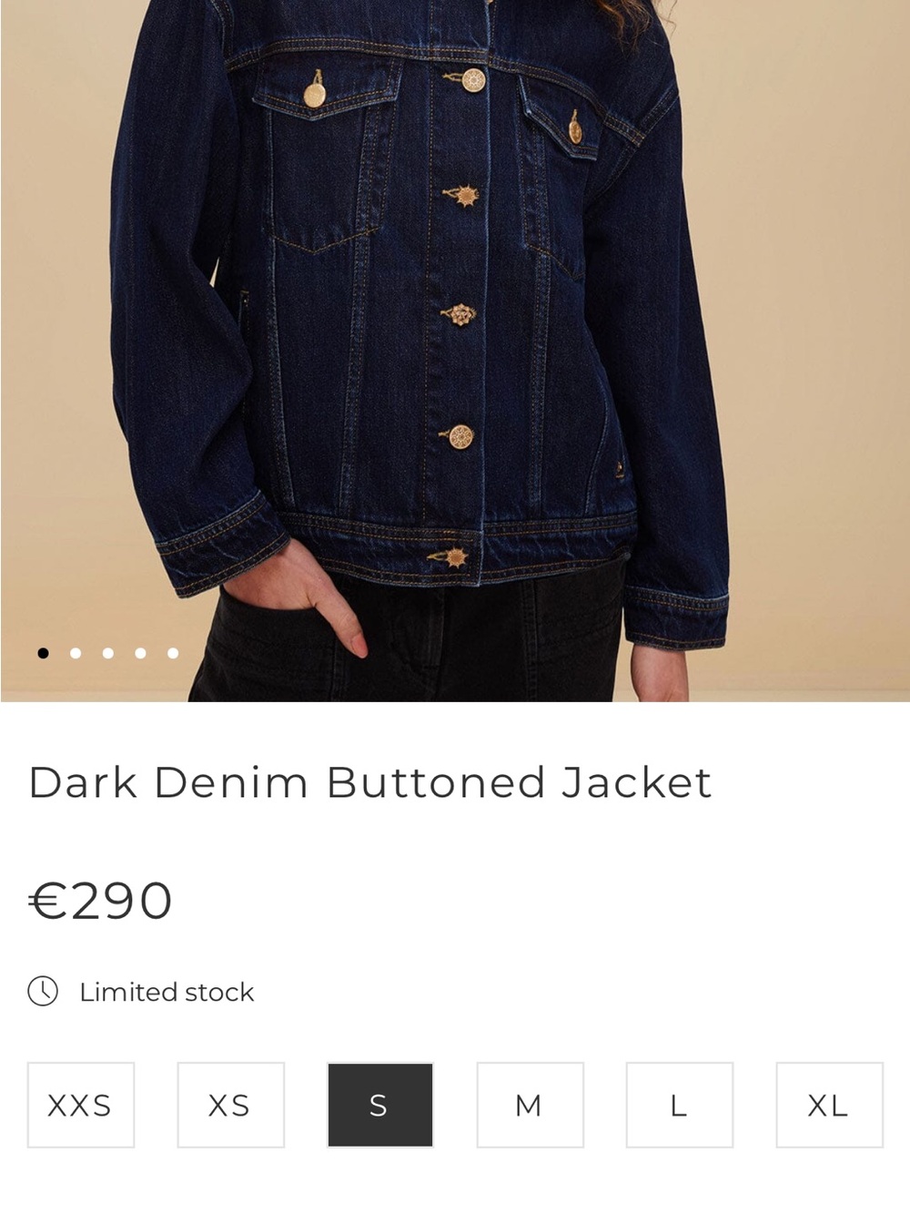 Farm Rio: Basic Jacket with Fancy Buttons - Picture 8 of 11